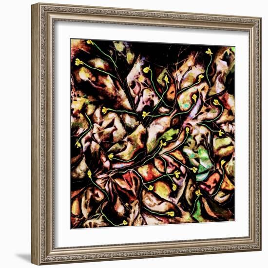 Sensation-Hyunah Kim-Framed Art Print