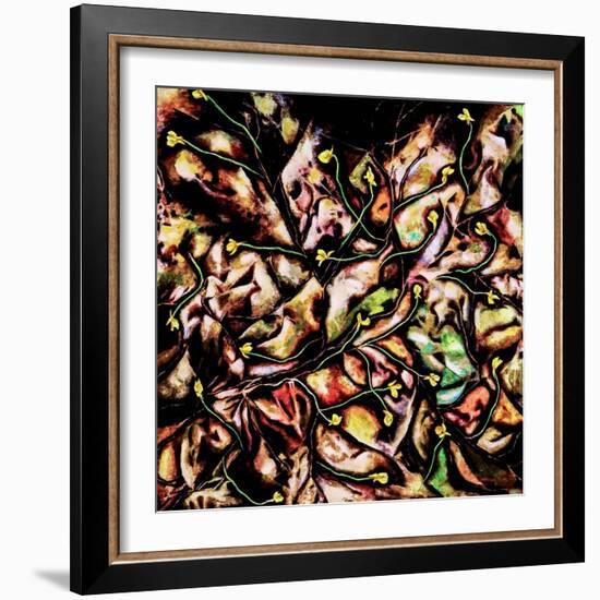 Sensation-Hyunah Kim-Framed Art Print