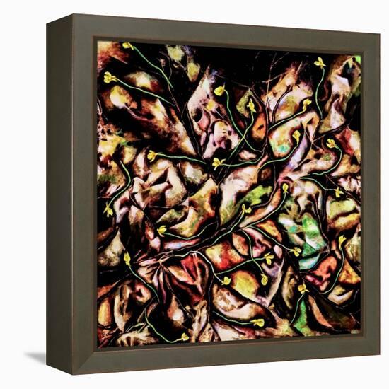 Sensation-Hyunah Kim-Framed Stretched Canvas