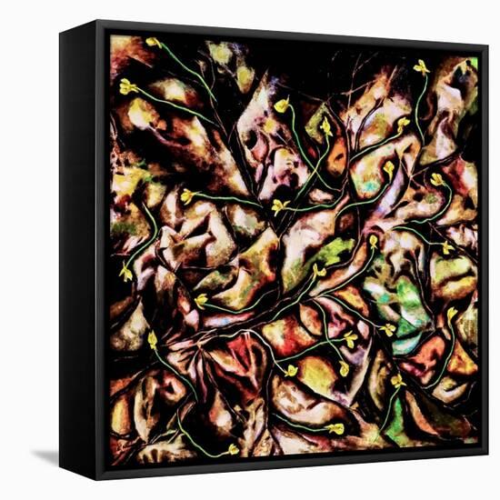 Sensation-Hyunah Kim-Framed Stretched Canvas