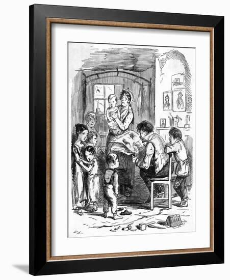 Sensationalist Papers-John Leech-Framed Art Print