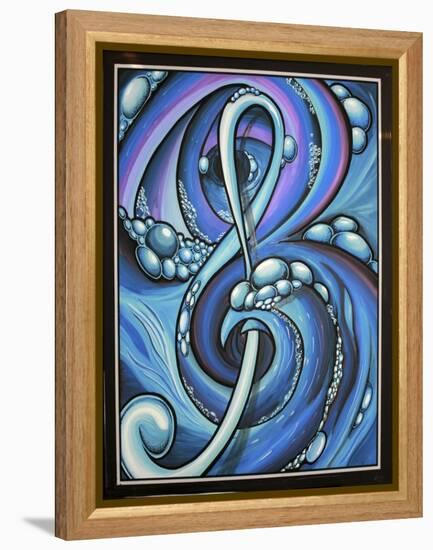 Sense of Music-Martin Nasim-Framed Premier Image Canvas