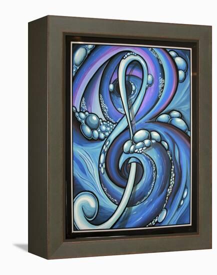 Sense of Music-Martin Nasim-Framed Premier Image Canvas