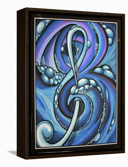 Sense of Music-Martin Nasim-Framed Premier Image Canvas