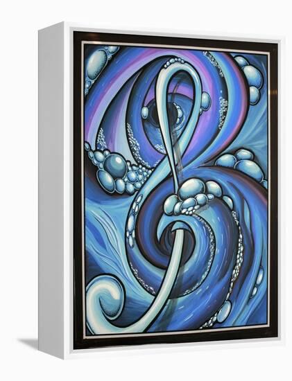 Sense of Music-Martin Nasim-Framed Premier Image Canvas