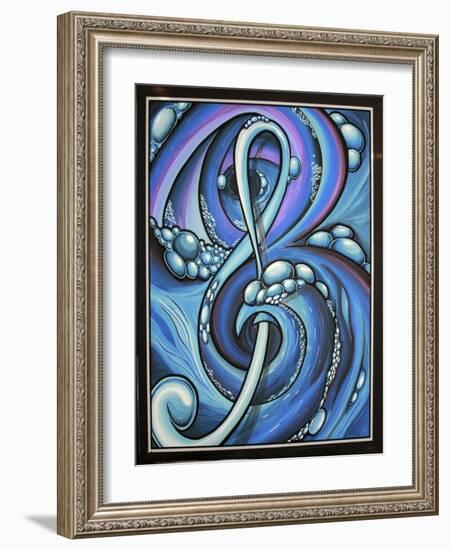 Sense of Music-Martin Nasim-Framed Giclee Print