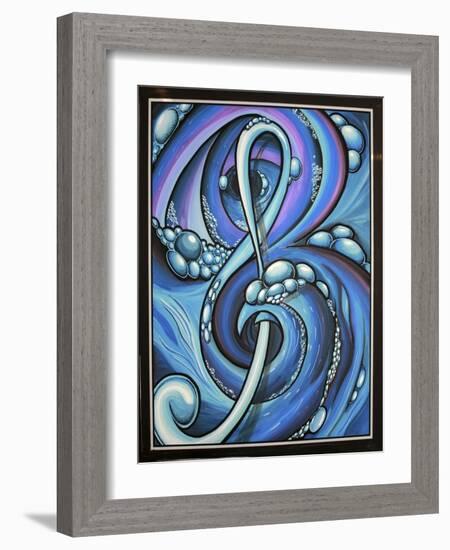 Sense of Music-Martin Nasim-Framed Giclee Print