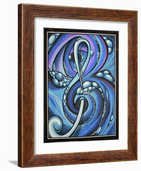 Sense of Music-Martin Nasim-Framed Giclee Print