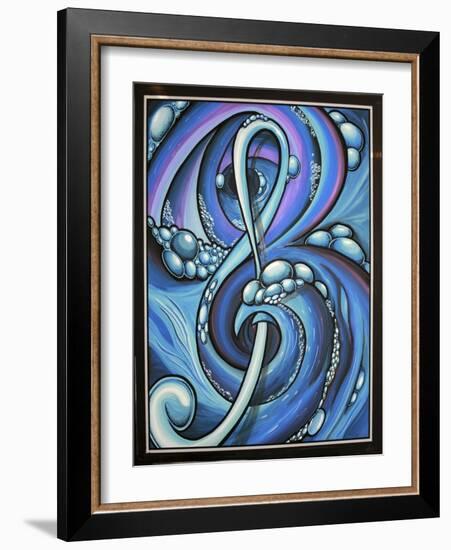 Sense of Music-Martin Nasim-Framed Giclee Print