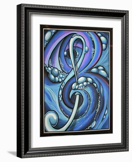 Sense of Music-Martin Nasim-Framed Giclee Print