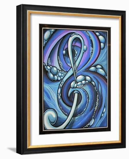 Sense of Music-Martin Nasim-Framed Giclee Print