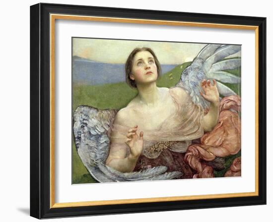 Sense of Sight, 1895-Annie Louisa Swynnerton-Framed Giclee Print