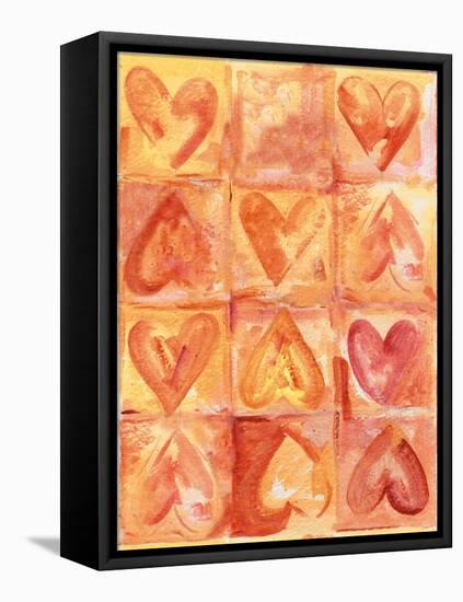 Sensitive Hearts-Maria Trad-Framed Premier Image Canvas