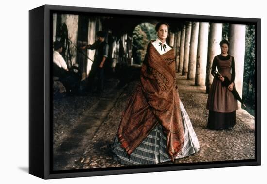 SENSO, 1954 directed by LUCHINO VISCONTI Alida Vallli (photo)-null-Framed Stretched Canvas