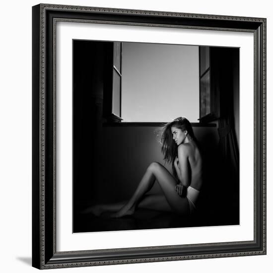 Sensual Bedroom-Martin Krystynek-Framed Photographic Print