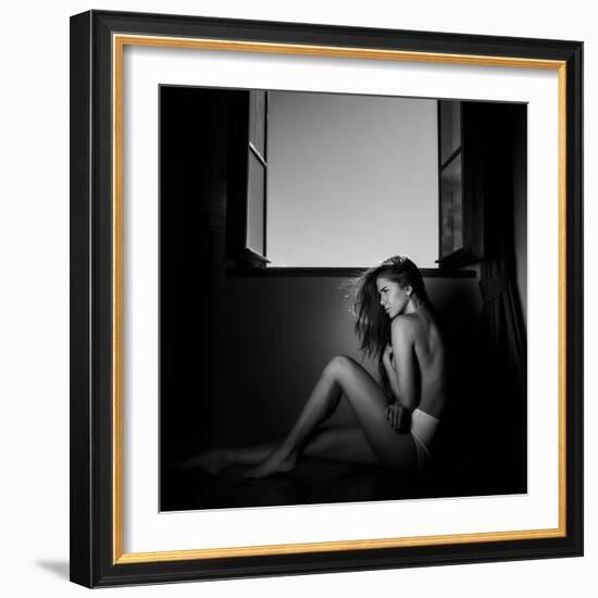 Sensual Bedroom-Martin Krystynek-Framed Photographic Print