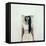 Sensual Vintage Girl at a Wall-Evgeniya Porechenskaya-Framed Premier Image Canvas