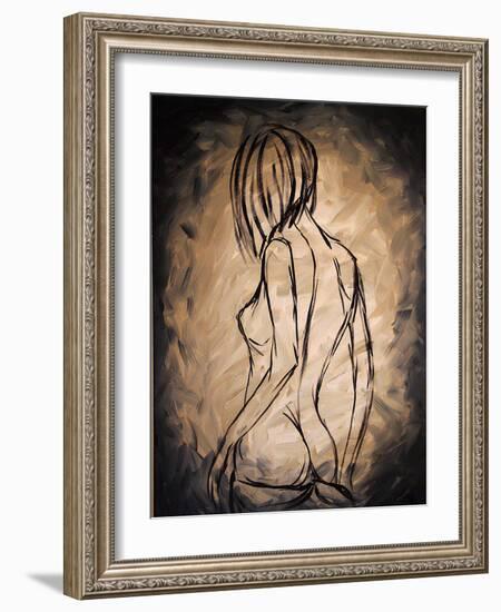 Sensuous-Megan Aroon Duncanson-Framed Art Print