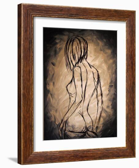 Sensuous-Megan Aroon Duncanson-Framed Art Print