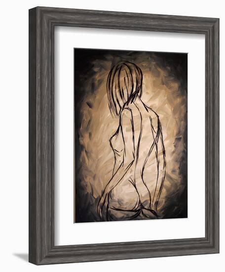 Sensuous-Megan Aroon Duncanson-Framed Art Print