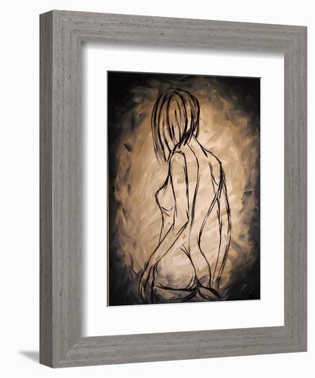 Sensuous-Megan Aroon Duncanson-Framed Art Print