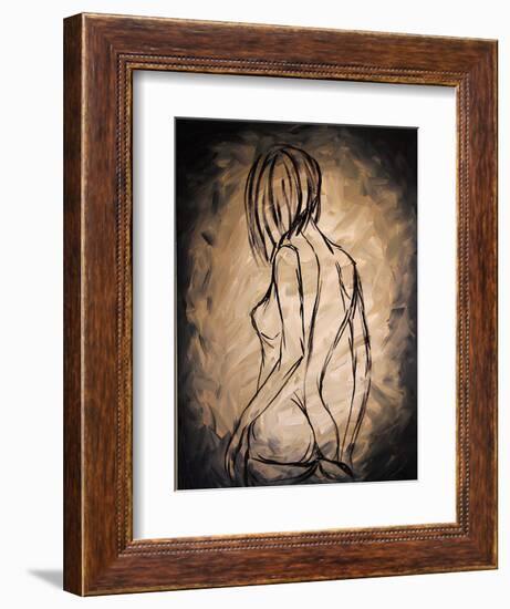 Sensuous-Megan Aroon Duncanson-Framed Art Print