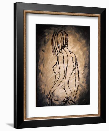 Sensuous-Megan Aroon Duncanson-Framed Art Print