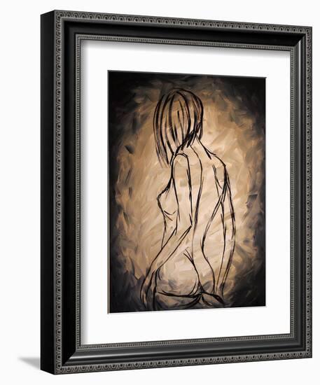 Sensuous-Megan Aroon Duncanson-Framed Art Print