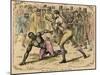 Sent Bob Down on His Hands and Knees, Late 19th or Early 20th Century-Pugnis-Mounted Giclee Print
