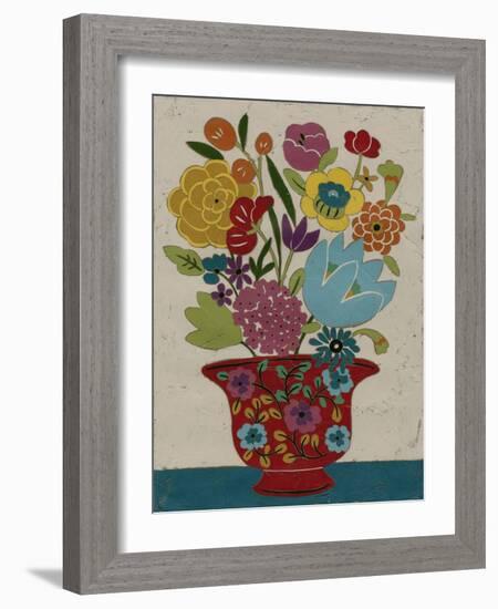 Sentimental Bouquet II-Chariklia Zarris-Framed Art Print