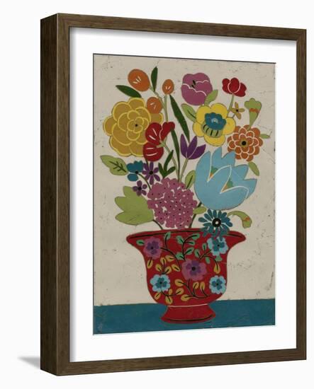 Sentimental Bouquet II-Chariklia Zarris-Framed Art Print