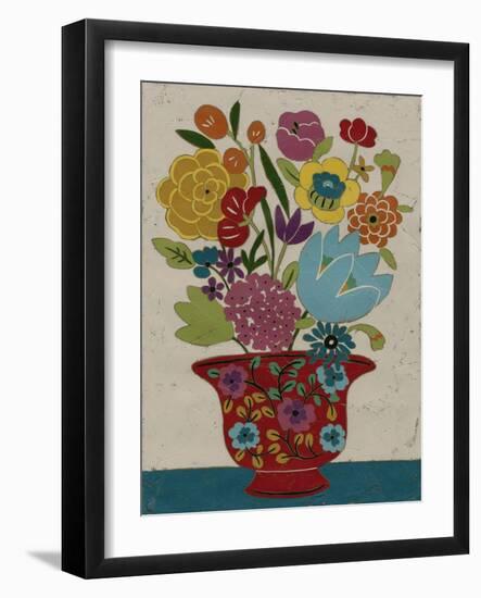 Sentimental Bouquet II-Chariklia Zarris-Framed Art Print