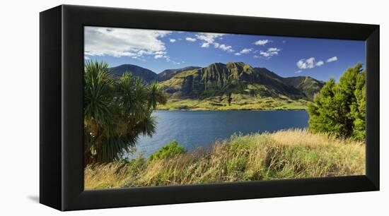 Sentinel Peak, Lake Hawea, Otago, South Island, New Zealand-Rainer Mirau-Framed Premier Image Canvas