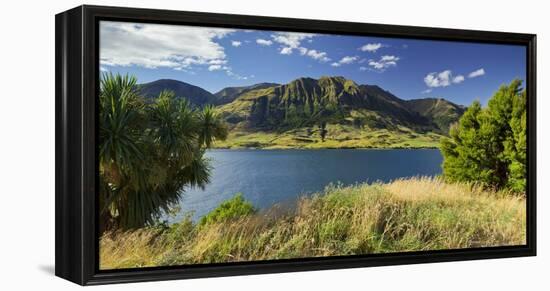 Sentinel Peak, Lake Hawea, Otago, South Island, New Zealand-Rainer Mirau-Framed Premier Image Canvas