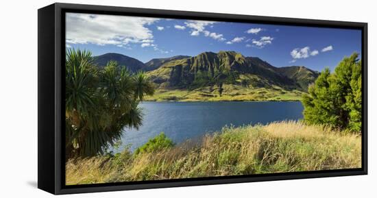 Sentinel Peak, Lake Hawea, Otago, South Island, New Zealand-Rainer Mirau-Framed Premier Image Canvas