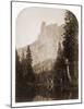 Sentinel (View of the Valley) 3270 ft. Yosemite, California, 1861-Carleton Watkins-Mounted Art Print