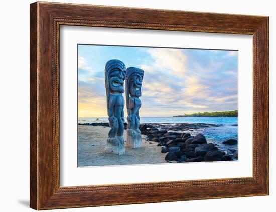 Sentinels of the Big Island Hawaii-null-Framed Art Print