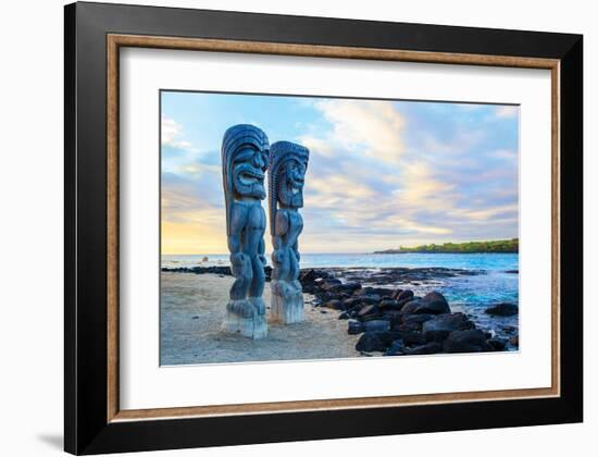 Sentinels of the Big Island Hawaii-null-Framed Art Print