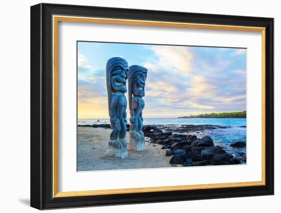 Sentinels of the Big Island Hawaii-null-Framed Art Print