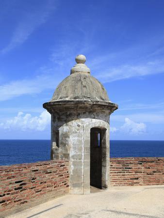 Sentry San Cristobal Fort Unesco World Heritage Site San Juan Puerto Rico Usa Photographic Print Wendy Connett Art Com