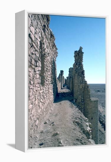 Sentry Walk, Fortress of Al Ukhaidir, Iraq, 1977-Vivienne Sharp-Framed Premier Image Canvas
