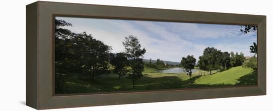 Sentul City Golf Estate-Ferry Tan-Framed Premier Image Canvas