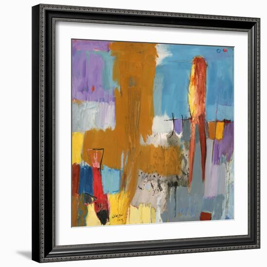 Senza-Falah Al Ani-Framed Art Print