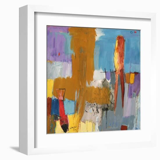 Senza-Falah Al Ani-Framed Art Print