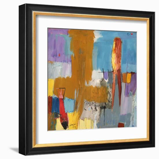 Senza-Falah Al Ani-Framed Art Print