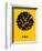 Seoul Street Map Yellow-NaxArt-Framed Premium Giclee Print