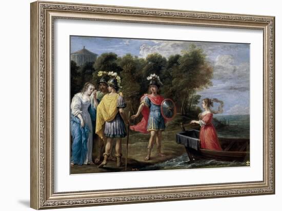 Separación De Armida Y Reinaldo, 1628-1630-David Teniers the Younger-Framed Giclee Print