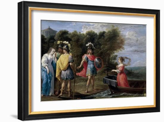 Separación De Armida Y Reinaldo, 1628-1630-David Teniers the Younger-Framed Giclee Print