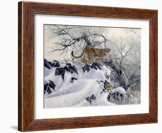 Seperate Ways-Gordon Semmens-Framed Giclee Print