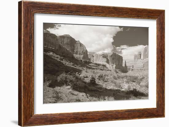 Sepia Arches 2-Gordon Semmens-Framed Photographic Print